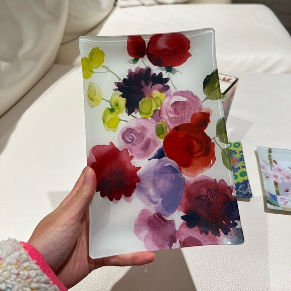 Set of three decorative trays and a candle (Fringe Studio, Bloomingdale’s) - Picture 3 of 6